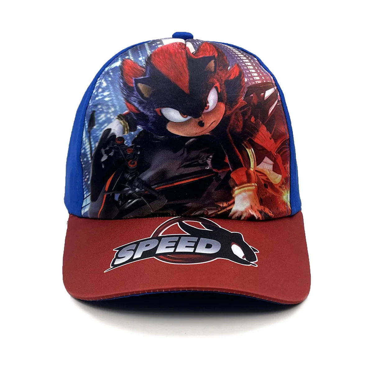 50-54cm Children's Sonic Cartoon Baseball Cap Anime Hedgehog ShadowTails Knuckles Character Sun Protection Cap Accessory Gifts