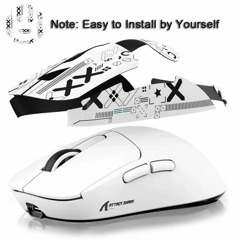 ATTACK SHARK X3 Ultra-Light Wireless Mouse - Tri-Mode 2.4G/BT/Wired, PAW3395 26000DPI, 55g, Macro, for Gaming/Xbox/PS/PC/Mac