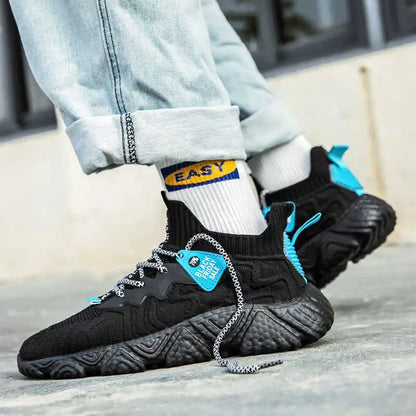 Natural Leather Key Height Summer Sneakers For Skateboarding Athletic Shoes For Men Grey Boots Sport Running Shoes