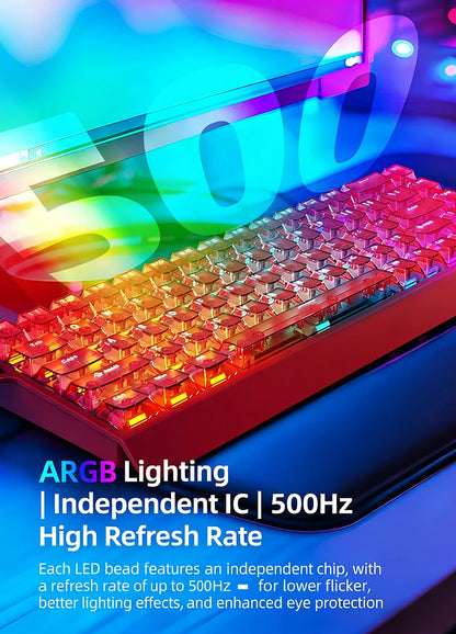 IROK Carotmas Mercury68 Mercury 68 Mercury68 Pro Mercury68 Max RT 0.001mm 8K Teclado mecánico magnético gaming con cable para gamers