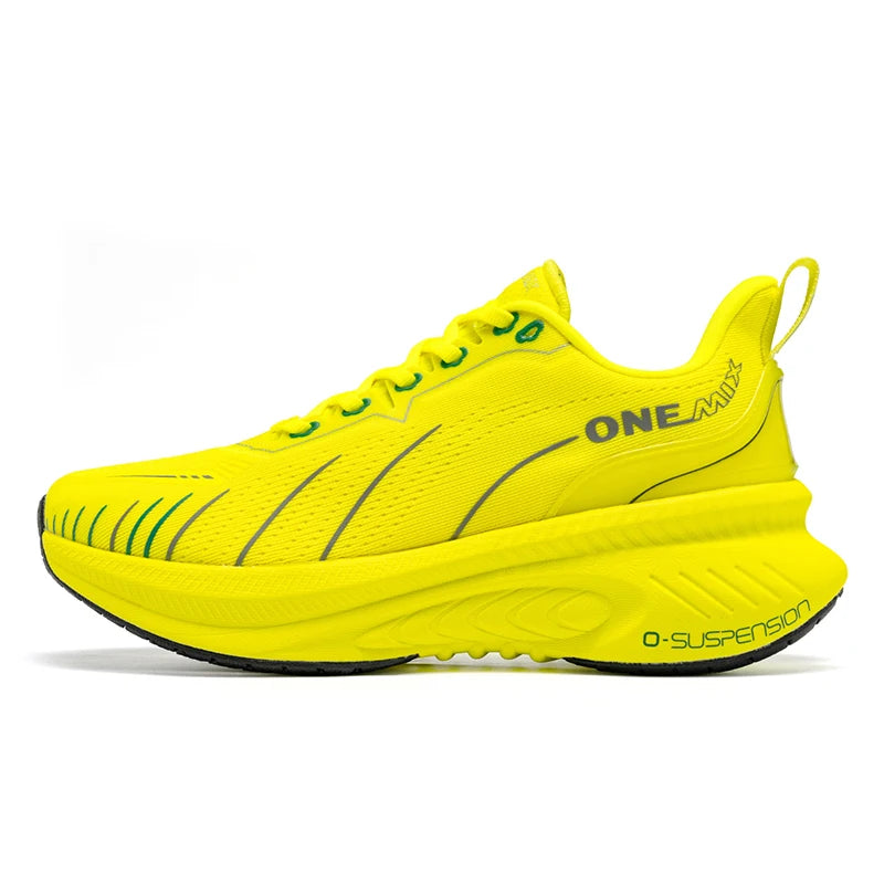 ONEMIX: nuevas zapatillas de running con amortiguación para hombre, adecuadas para corredores intensivos; zapatillas deportivas con cordones para mujer; zapatillas deportivas antideslizantes para hombre, para uso al aire libre.