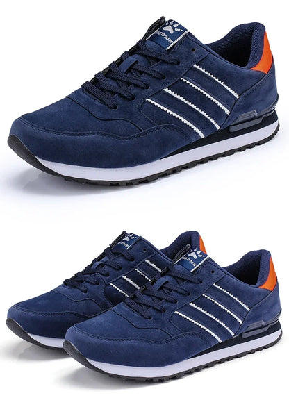 Herren-Sneaker, Leder-Freizeitschuhe, atmungsaktive Herbstschuhe für Herren, flache Herrenschuhe, Herren-Freizeitschuhe