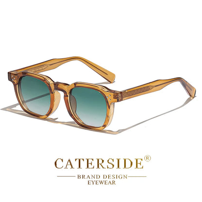 1/2/3 Pairs CATERSIDE Fashion Men Sunglasses Retro Brand Design Polycarbonate Frame Sun Glasses Women Travel Party Eyeglasses