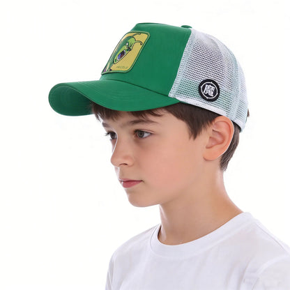 Dragon Ball Son Goku-Kappe, Sommer-Reisekappe mit Schirm, Herren-Kappe mit Stickerei, Hip-Hop-Mesh-Kappe, Sonnenvisier, Baseballkappe, Outdoor-Sport