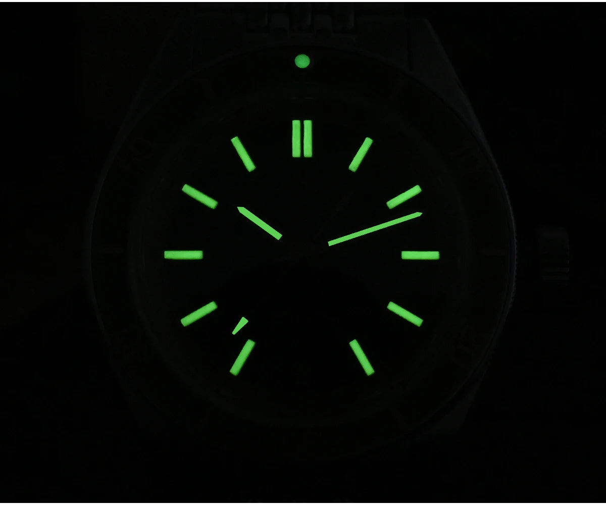 San Martin 39.5mm Men Dive Watch Vintage Distressed Effect NH35 Automatic Mechanical Watch Waterproof 200m C3 Lume SN0116 Reloj