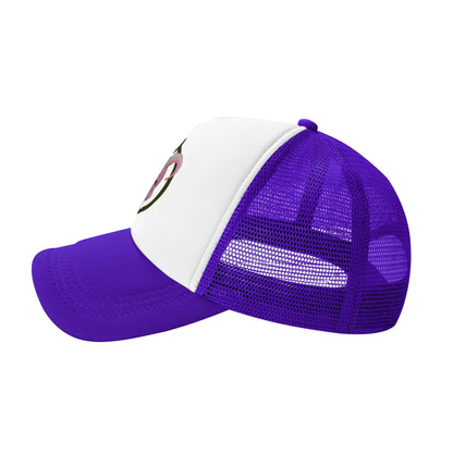 Dragon Ball  Kid Buu Trucker Cap Unisex  Hats Sun Caps Trucker Cap Adjustable Polyester Mesh Baseball Cap Summer