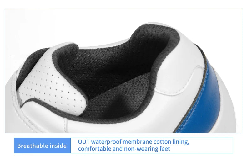 PGM Barn Flickor Pojkar Golfskor Halkfria Läder Utomhus Barnsneakers Sportskor XZ054