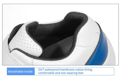 PGM Barn Flickor Pojkar Golfskor Halkfria Läder Utomhus Barnsneakers Sportskor XZ054