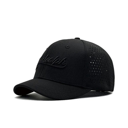 Big Head Hat Back Closed 5cm Short Brim Baseball Cap for Men Mesh Fitted Caps Stretchy Full Closed Caps 56-60cm 61-65cm