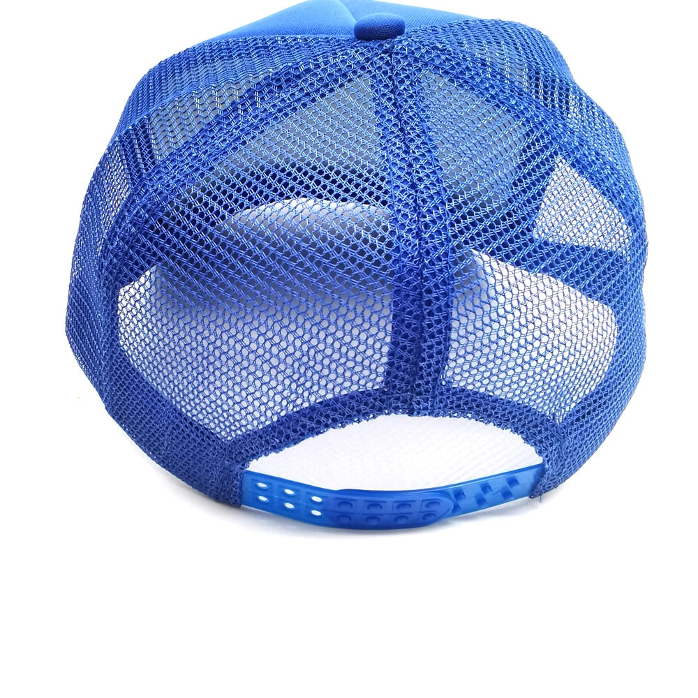 Karpfen-Fischer-Trucker-Caps für Herren – Lustige Angel-Motive – Bedruckte Baseball-Kappe – Coole Sommer-Unisex-Mesh-Kappen MZ-169