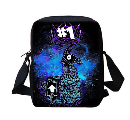 New Game Fortnite Child School Backpack with Shoulder Bag and Pencil Bags, School Bags for Boys and Girls, Best Gift