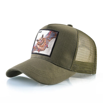 Streetwear Trucker Caps With Scorpion Patch Men's Snapback Hip Hop Baseball Cap For Women Four Seasons Fashion Casquette Hats