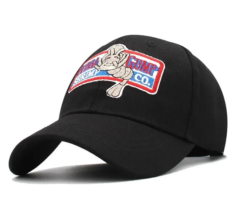 1994 BUBBA GUMP SHRIMP Baseball cap men women Sport hats Summer Cap Embroidered casual Hat Forrest Gump caps Costume wholesale