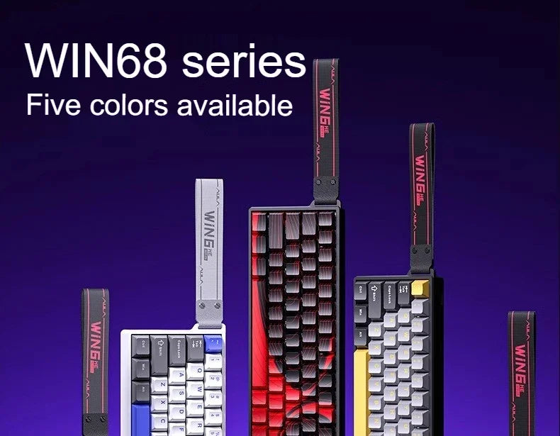 AULA WIN60 HE Magnetic Keyboard Wired Trigger 8K Return Esports Gamer Customize RGB Mechanical Gaming Keyboard