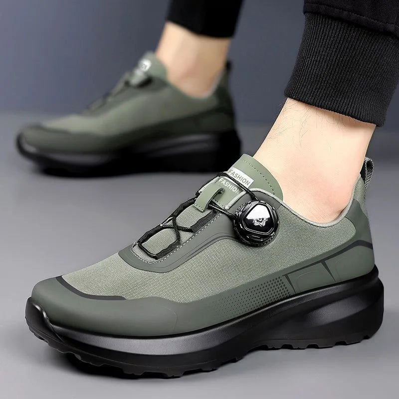 Zapatillas deportivas de hombre para exterior, novedad de primavera y verano, zapatillas deportivas con suela gruesa, zapatillas de senderismo para hombre, zapatillas informales para hombre