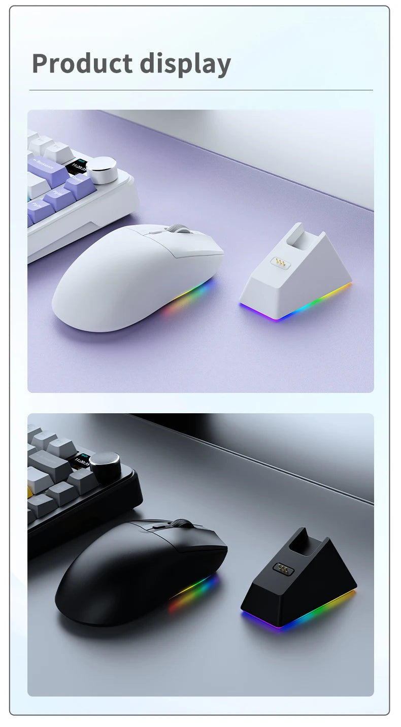 AJAZZ AJ139Pro/AJ139V2MC Wireless Mouse PMW3395/PAW3311 Chipset 12000-26000Dpi Professional Gaming Mouse