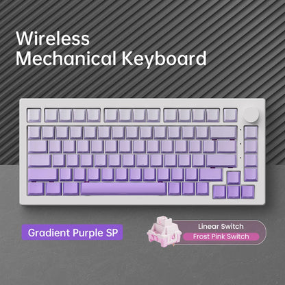 Akko 5075 V3 Keyboard 75% ANSI-US With Volume Hot-swappable RGB USB Type-C/2.4g&BT5.0 Tri-mode Custom Gaming Mechanical Keyboard