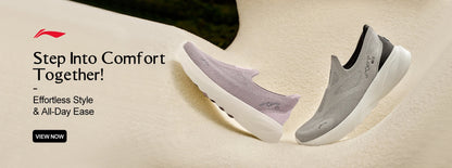 Li-Ning SOFT GO 2 KNIT slip-on wandelschoenen voor heren, casual, dempend, comfortabel en stabiel, LiNing mesh joggingsneakers voor dagelijks sporten AGLV017
