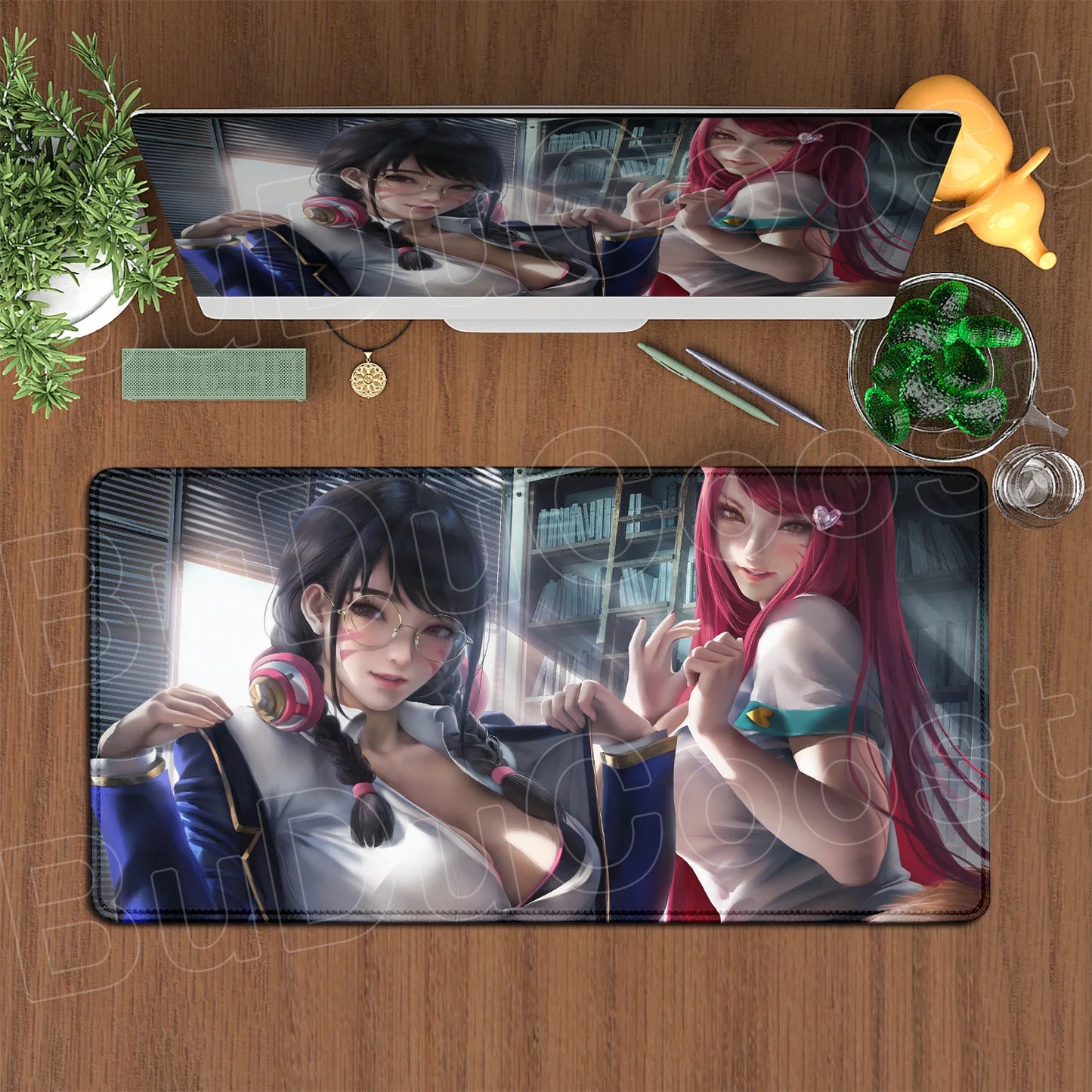 Large XXL DIY Cool  Overwatch Mouse Pad Keyboard Table Gaming Accessories Non-Slip Rubber Edge locking spped Laptop Rug desk Mat