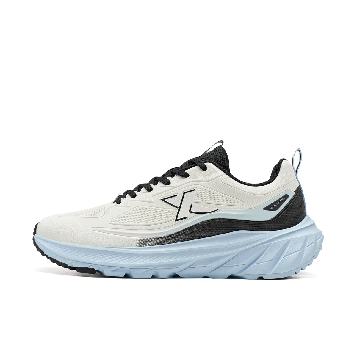 Xtep Herren-Laufschuhe – leicht, atmungsaktiv, stoßdämpfend, strapazierfähig, langlebig, gepolstert – Sneaker 875419110002