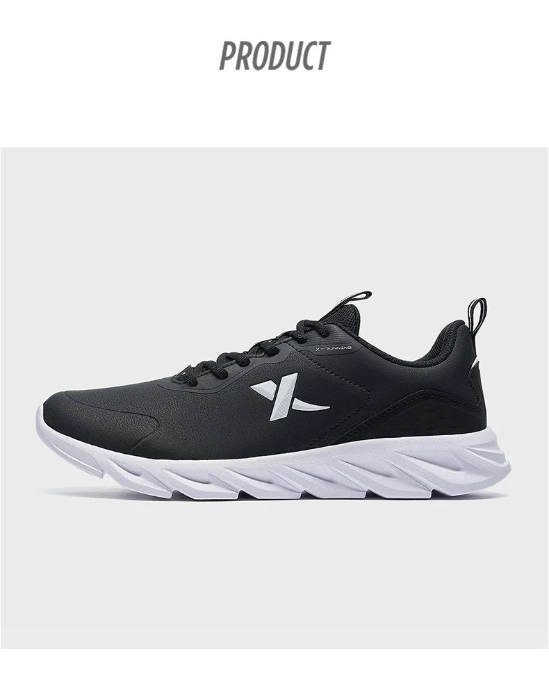 Xtep Running Shoes For Men 2021 Winter Street Casual Men's Sports Shoes Wear-Resistant Support Cushion Sneakers 879419110080