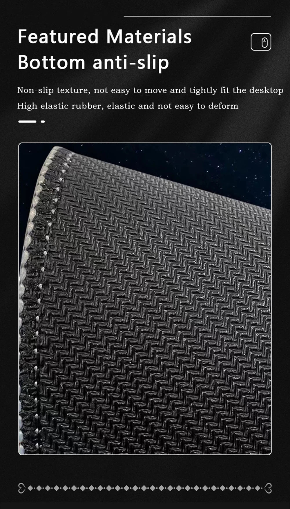 COD Call Of Duty Black Ops 6 Ghost For PC Large MousePads Desk Gaming Mouse Pad Stitched Edges Non-Slip Rubber Base Extended