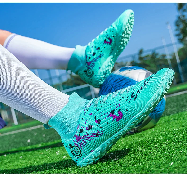 Miesten ammattilaisjalkapallokengät, luistamattomat jalkapallokengät, unisex, hengittävät, futsal-urheilu, uudet nappulakengät, drop shipping, ultrakevyet