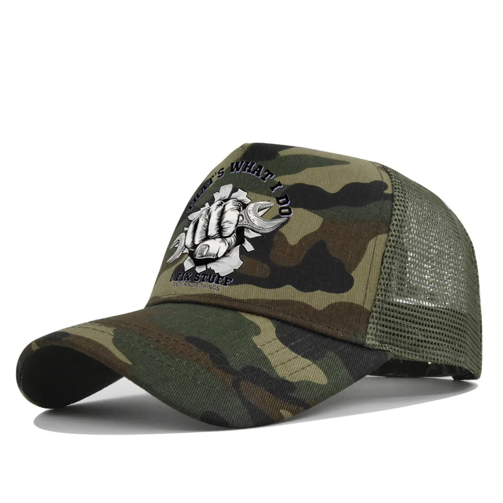 Mode Frühjahr/Sommer Bedruckte Netz-Baseballkappe, atmungsaktiv, Gorras, mit individuellem LOGO für Männer, Frauen und Paare, Schirmkappe, Casquette