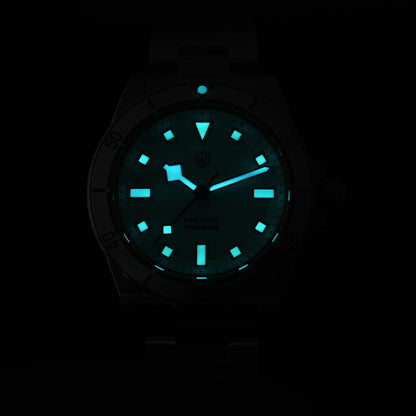 Watchdives WD1969 PRO Men Quartz Watch Sapphire Crystal Luminous Waterproof VH31Sweep Seconds Movement Stainless Steel Watches
