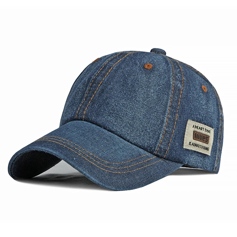 FS Brand Blaue Jeans-Kappe für Herren Sommer-Baseballkappen Luxus-Damen-Designer-Kappe Streetwear-Trucker-Cap Gorras Para Hombre
