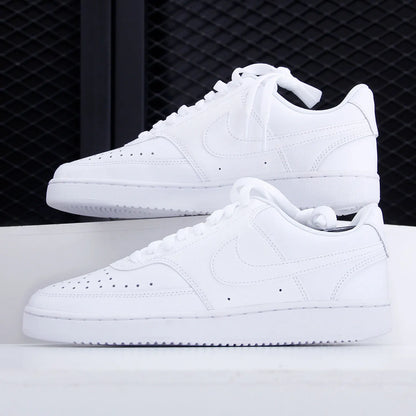 Nike Genuine Court Vision Low Unisex Low-Top Durable Sneakers CD5434-100