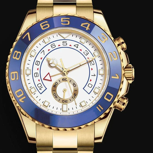 202644mm Men's Luxury Yacht Wristwatch Master Automatic Mechanical Movement Sapphire Male Brand Clock Watches AAA