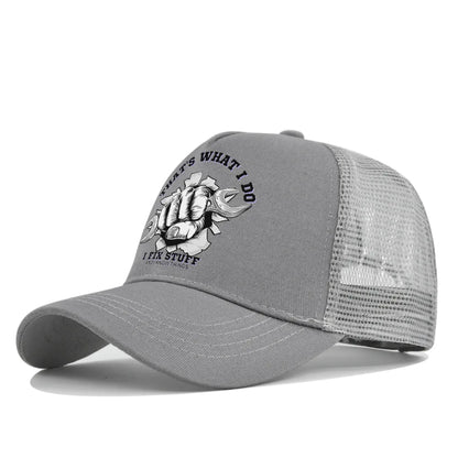 Mode Frühjahr/Sommer Bedruckte Netz-Baseballkappe, atmungsaktiv, Gorras, mit individuellem LOGO für Männer, Frauen und Paare, Schirmkappe, Casquette