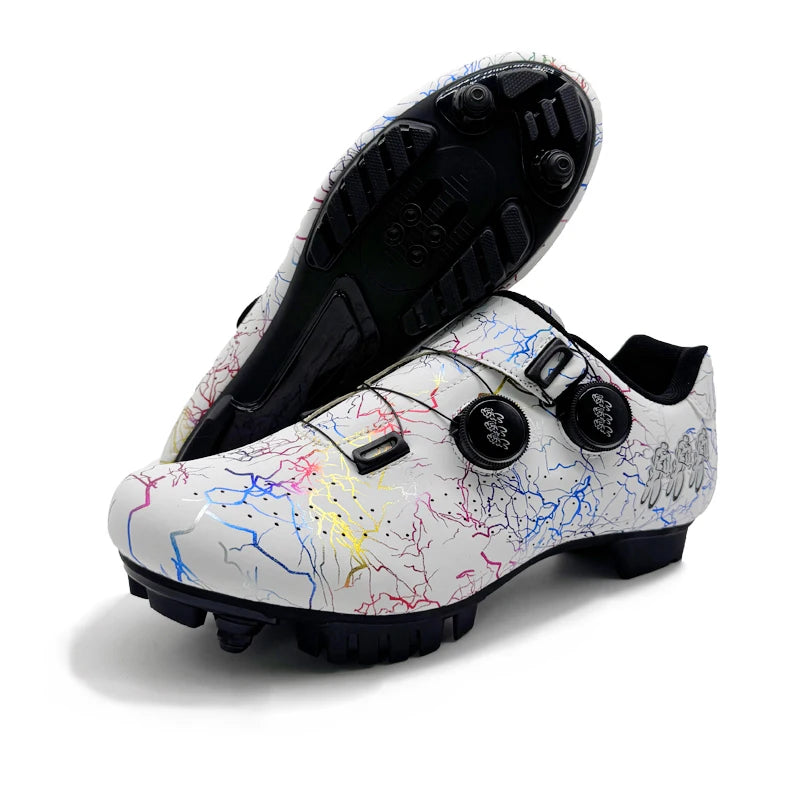 2025 Cycling Sports Shoes Mtb And Cleats Men's Sports Speed Cycling Shoes Women's Mountain Racing Flat Spd Road Cycling Shoes