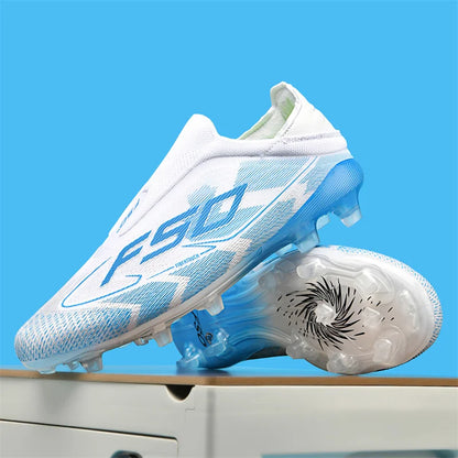 New Men's Football Boots Ultralight Sport Indoor Cleats Soccer Shoes Grass Adult Non-Slip Non Slip Fg Turf Futsal Comfortable