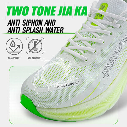 IRUNSVAN  New Carbon Plate Marathon Running Shoes Lightweight Shock-Absorbing And Suitable For Men's Sports Shoes