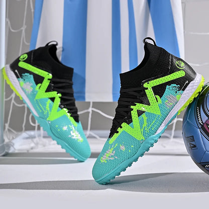 Scarpe da calcio TF da uomo, professionali e confortevoli, di alta qualità, scarpe da calcetto da uomo per adulti, casual e ultraleggere
