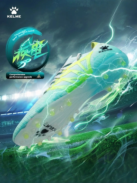 Kelme Men's Professional Football Shoes Youth and Children's MG Training Football Boots Indoor Anti-Slip Football Shoes