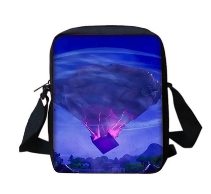 New Game Fortnite Child School Backpack with Shoulder Bag and Pencil Bags, School Bags for Boys and Girls, Best Gift