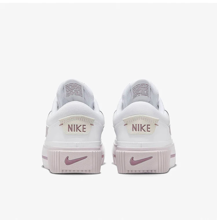Nike, autentiche scarpe da ginnastica casual da donna con suola spessa resistente all'usura e tomaia bassa DM7590-105