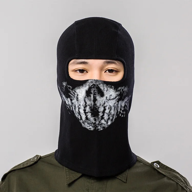 Night light cycling mask; Call of Duty Skull Mask; CS Headset; Deadpool Merchandise Warm Mask; Halloween Fun