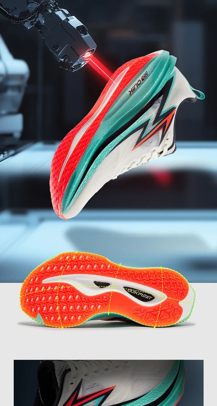361 Degrees Flame 4.0 MIX Herren-Laufschuhe mit Carbonplatte, für Wettkämpfe und Marathon, stabiler Rückprall, verschleißfest, Herren-Sneaker 672512204