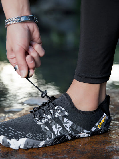 Oiaano barefoot crne cipele sa širokim prednjim dijelom za muškarce i žene, uniseks sportske tenisice za vodu i plažu, mekani potplat, lagane i prozračne