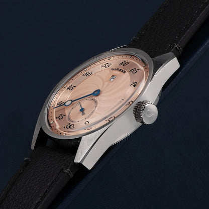 Sugess Mens Watch Automatic ST1721 Movement Aventurine Mechanical Wristwatches Hardlex Glass Fashion Simple Business Clock S451