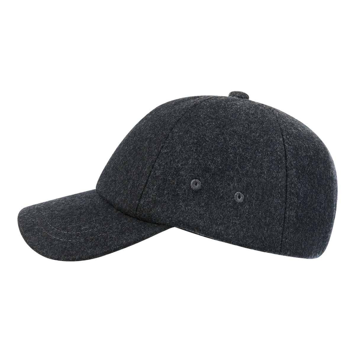 BOTVELA Herren-Baseballkappe aus Wolltweed, lässiger Stil, weich, verstellbar, unstrukturiert