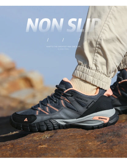 HUMTTO planinarske cipele za žene, otporne na habanje, ženske sportske cipele za vanjske aktivnosti, tenisice na vezanje za penjanje i trekking, model 110609B