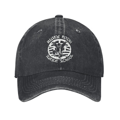 Dragon Ball Master Rosh TURTLE SCHOOL Unisex Baseball Cap  Distressed Washed Caps Hat Fashion Outdoor Unstructured Soft Headwear