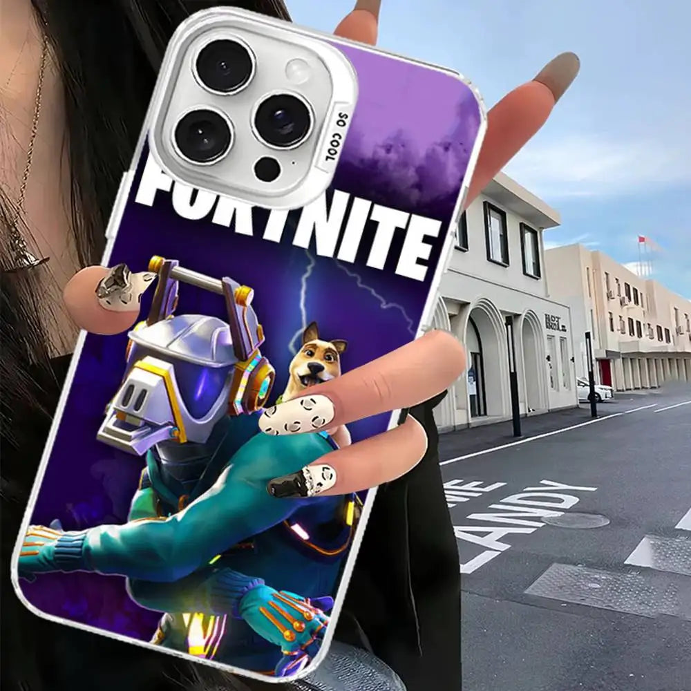 Classic Game Hot Fortnites Phone Case for Xiaomi Redmi Note 7 8 9 9S 10 11 12 13 14 15 Pro Plus 4G 5G Anti Fall Matte Back Cover