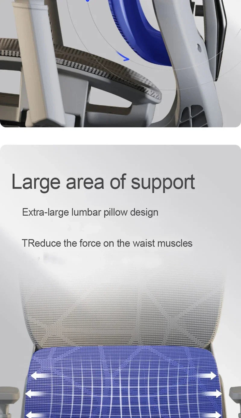 Gaming Chair Adjustable Relax Ergonomic Office Chair Study Long Sitting Cadeira Silla Gamer Office Supplies Daily Necessities