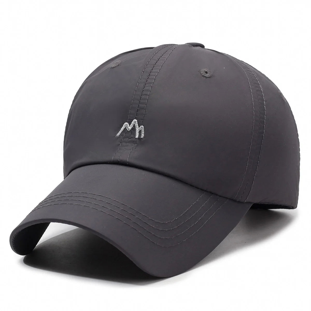 Summer embroidery quick-drying hat Spring and autumn outdoor sunscreen baseball cap adjustable sports visor